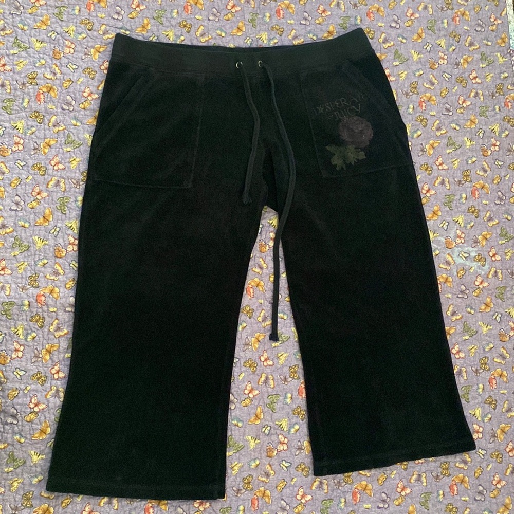 Juicy Couture Terry Cloth Capri Sweats